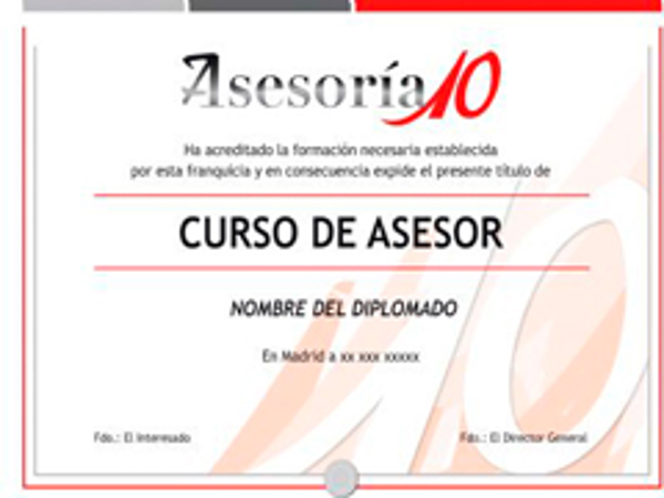 Franquicia Asesoría 10