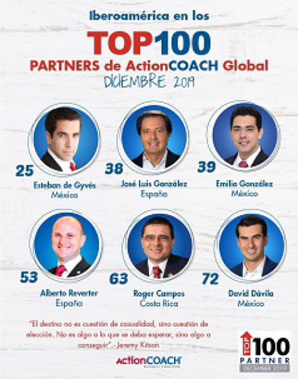 Los ActionCOACHes de las franquicias de Iberoamérica dan muestra de excelencia, mes a mes.