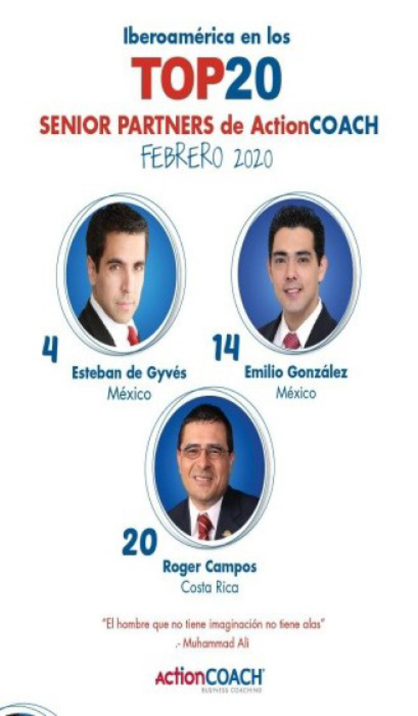 Mes a mes ActionCOACH Iberoamérica demuestra la calidad de sus coaches