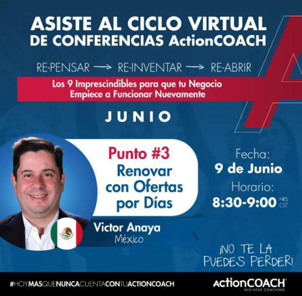 ActionCOACH prepara a dueños de negocios de toda Iberoamérica para reiniciar operaciones de forma exitosa