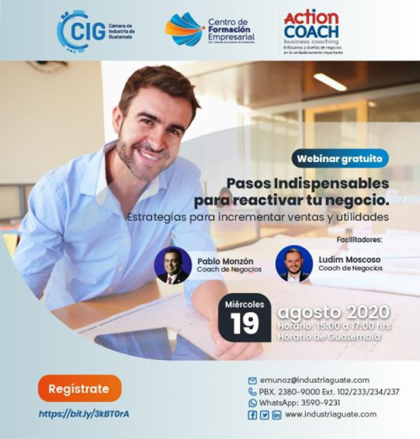 ActionCOACH da a conocer los Pasos Indispensables para Reactivar tu Negocio