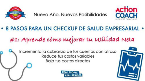 ActionCOACH da a conocer los ocho pasos para realizar un checkup de tu negocio