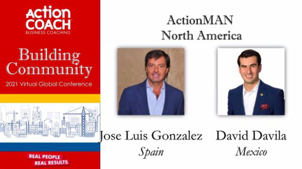 ActionCOACH felicita a sus coaches José Luis González y David Dávila por hacerse merecedores del premio ActionMAN