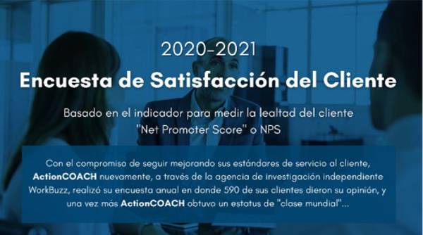 ActionCOACH se ubica en el top de empresas por sus altos niveles de satisfacción al cliente, de acuerdo a WorkBuzz