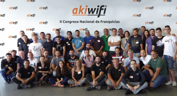 El II Congreso Nacional de Franquicias akiwifi supera todas las expectativas