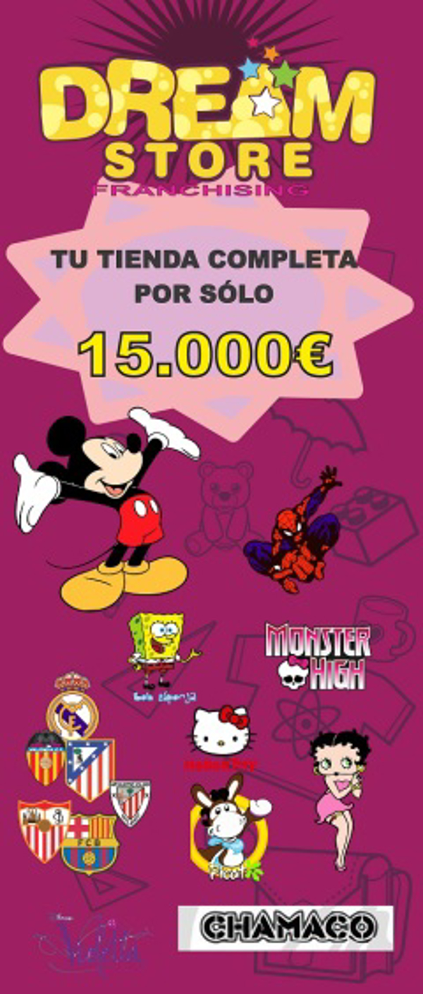DREAM STORE ESTARÁ PRESENTE EN EXPOFRANQUICIA 2014