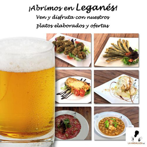 La Andaluza Low Cost abre un nuevo bar de tapas en Leganés