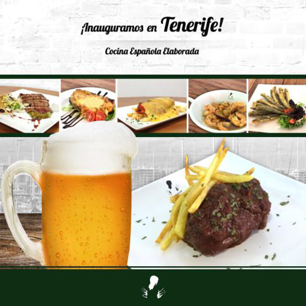 La Andaluza abre un nuevo bar de tapas en las islas Canarias. Desde hoy ofrecerá su amplia carta con la mejor gastronomía española en el Puerto de la Cruz (Tenerife).