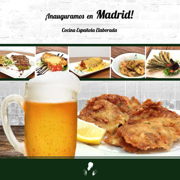 La Andaluza inaugura un nuevo bar de tapas en el Mercado Tirso de Molina (Madrid).