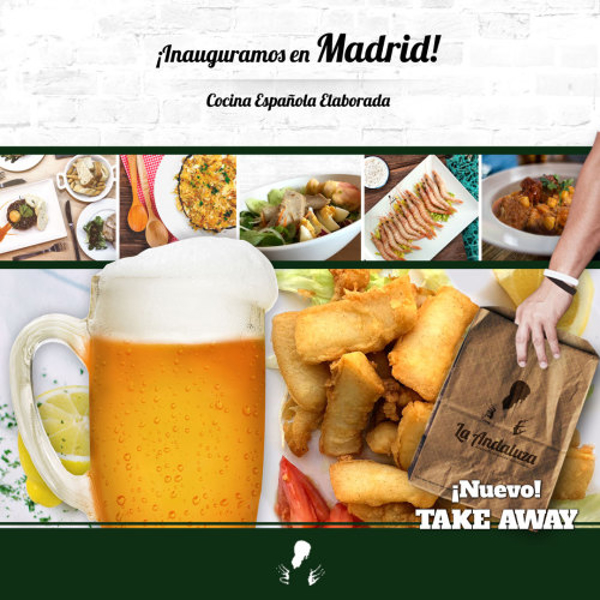 La franquicia sevillana “La Andaluza” abre el 19º bar de tapas en la capital española.