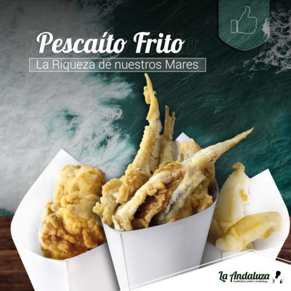 Encuentra el pescaíto frito más crujiente y sabroso en La Andaluza de calle Gonzalo de Bilbao de Sevilla
