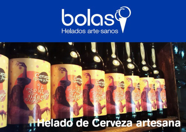 La nueva cerveza del cantante Manu Tenorio y el pintor Manuel Luna, “La Flamenca” by Bolas