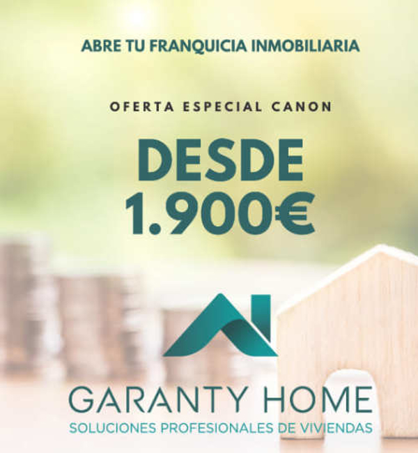 OFERTA CANON de entrada Garanty Home