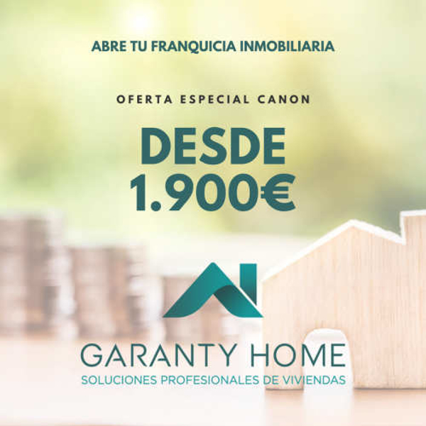 GARANTY HOME rebaja su CANON DE ENTRADA un 20%!!!!