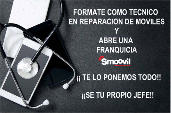 La franquicia Smoovil busca emprendedores para abrir tiendas de reparaciones de smartphone en tu ciudad