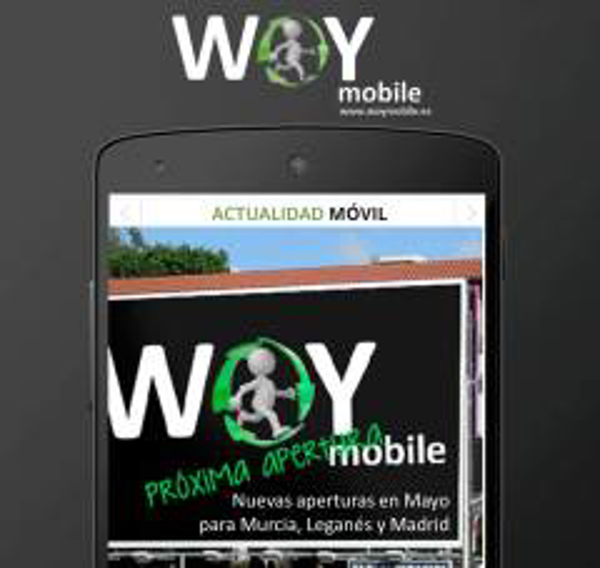 WOY Mobile tiendas especializadas en telefonía.