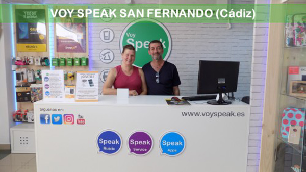 ¡Negocio de éxito Voy Speak!