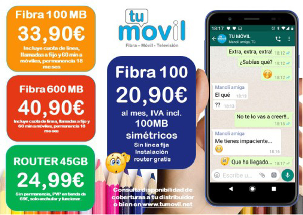 Negocio de éxito de la franquicia Tu Móvil