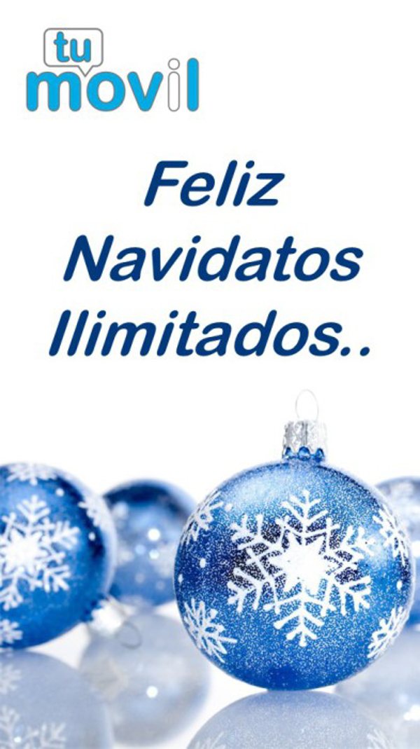 FELICES FIESTAS con franquicia Tu Móvil