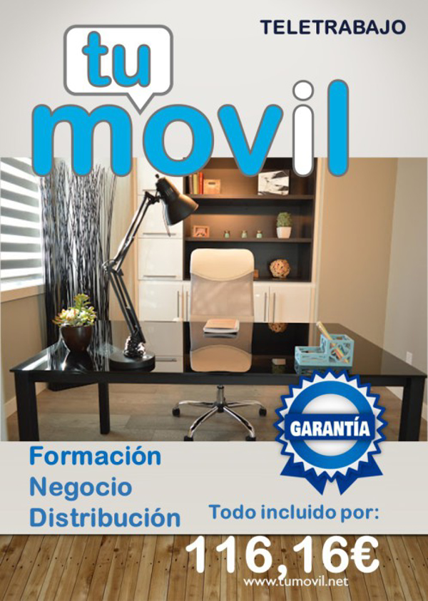 Teletrabajo en franquicia Tu Móvil hazte distribuidor
