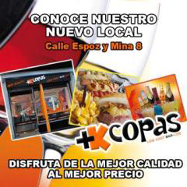 +KCOPAS abre nuevo local en Calle Espoz y Mina 8