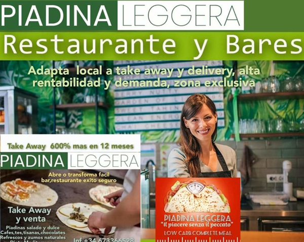 Piadina  Leggera la mejor comida de Italia a precios Low Cost