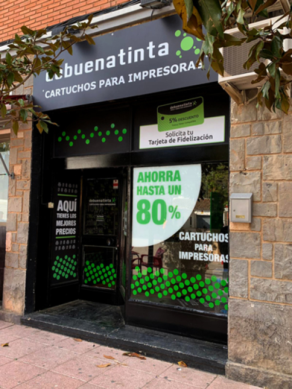 Nueva tienda asociada Debuenatinta Utebo