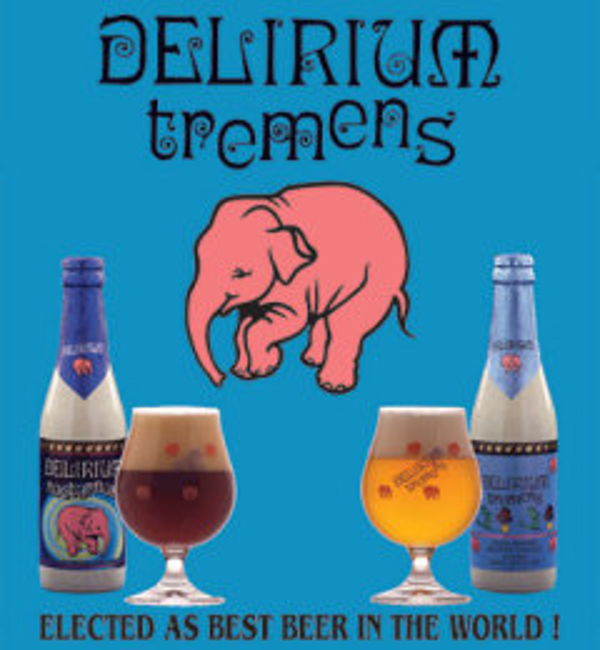 Delirium Tremens. La mejor cerveza del Mundo.