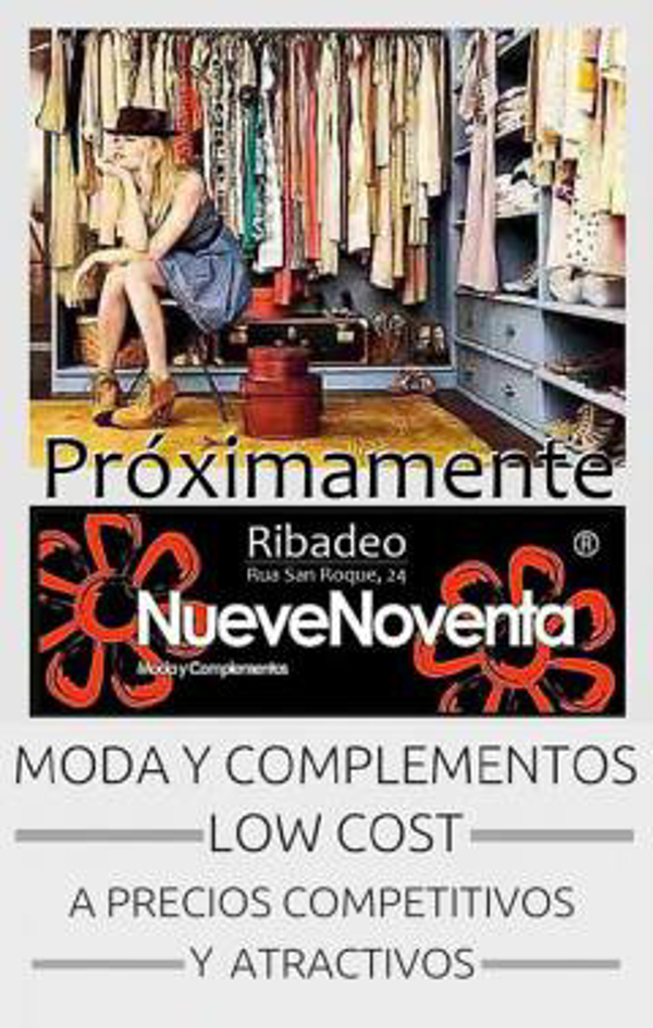 NUEVA APERTURA de NueveNoventa en RIBADEO (LUGO)