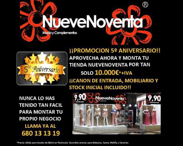 NueveNoventa TODO por SÓLO 10.000 euros