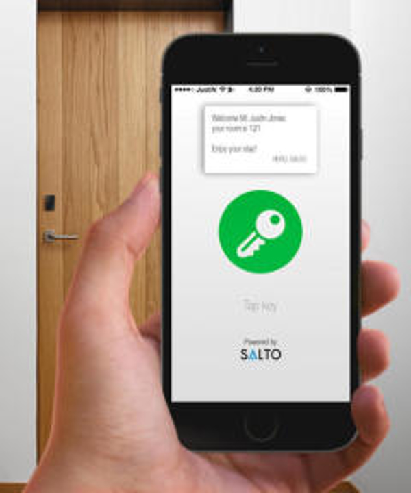 Tecnologia espanola para abrir la habitacion del hotel con el movil
