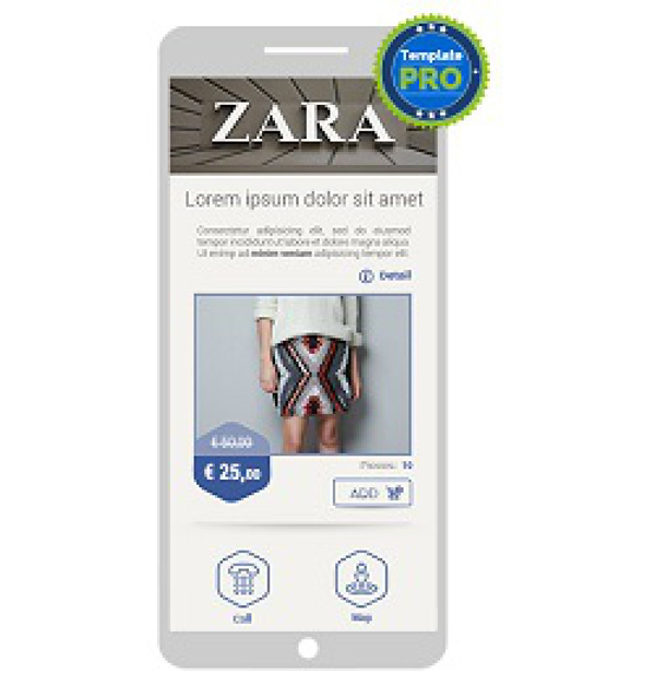 Landing CATALOGO Ecommerce con franquicia A+Digital.