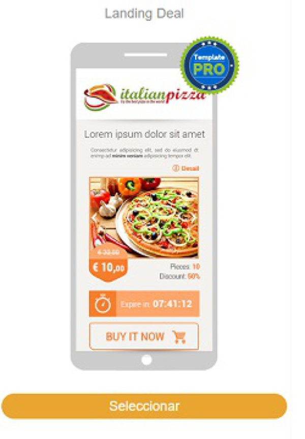 Prueba con Landing DEAL de nuestra franquicia