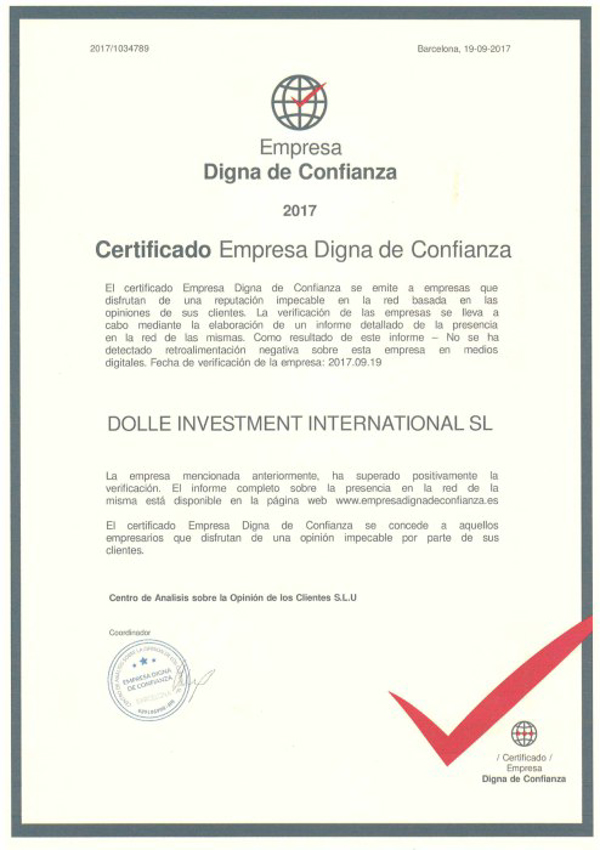 La marca de moda 9Noventay9 obtiene el reconocimiento de Empresa Digna de Confianza