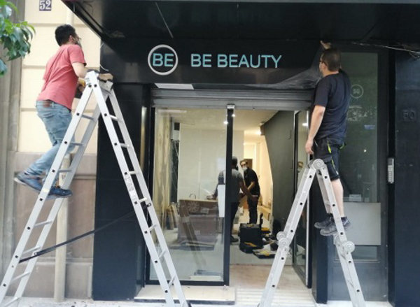 BE BEAUTY (Franquicia líder en belleza) prepara su nuevo centro en Valencia
