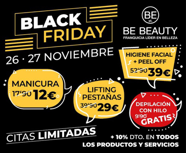 BEBEAUTY Celebra el Black Friday con ofertas increíbles