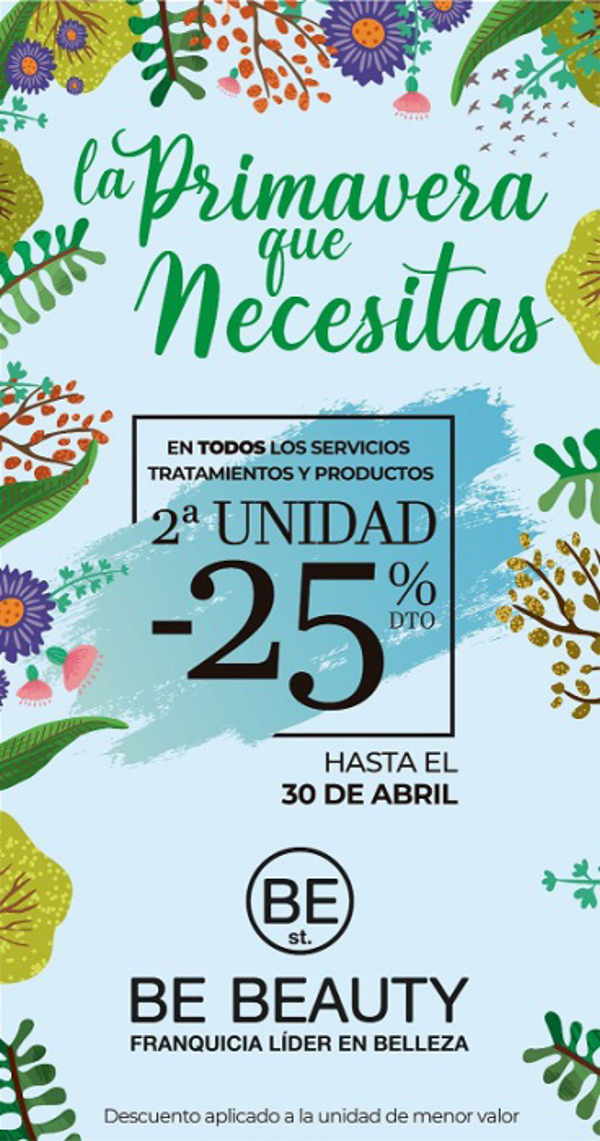 La primavera que necesitas en BE BEAUTY