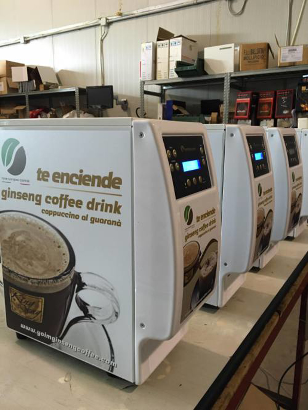 Yoim Ginseng Coffee Italia se presenta al mercado Mundial