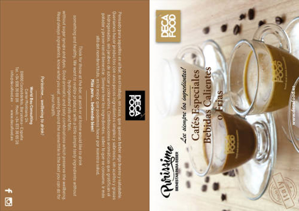 20 bebidas saludables calientes o frias instantaneas sin ningun equipo franquicia decafood Italia para hosteleria, alimentacion y vending