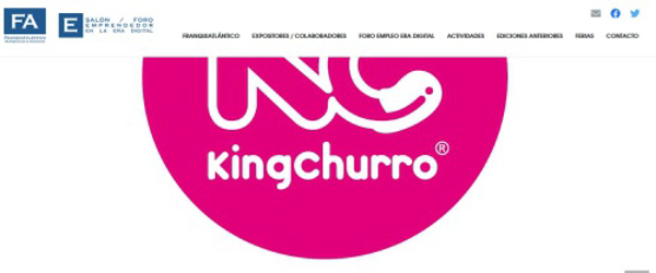 Franquicia KingChurro® estara en la Feria FranquiAtlantico