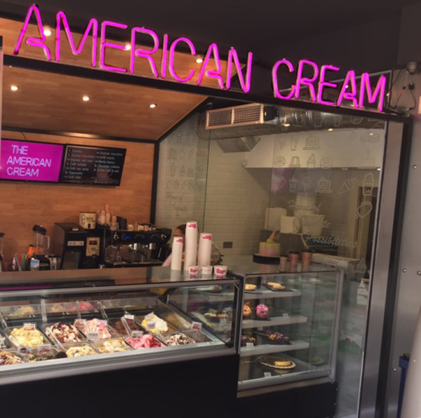 La central de The American Cream® codo a codo con el franquiciado