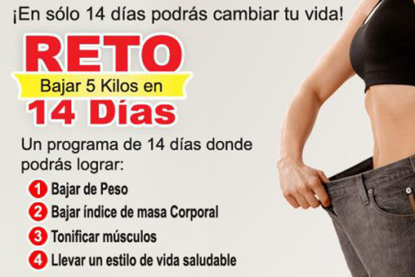 ALIMENTA TU CUERPO PLAN 5KG 14 DIAS