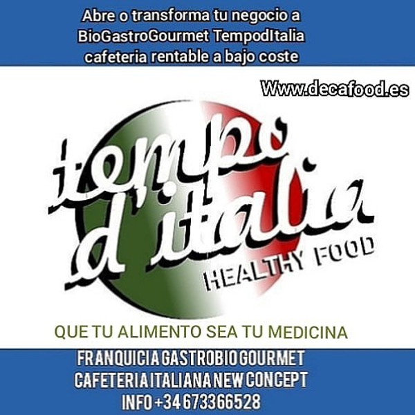 Abre tu propia franquicia con productos que te diferencien y que tengan gran aceptacion www.tempoditalia.com