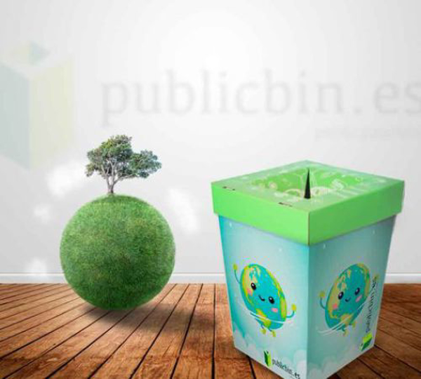 Con Publicbin ¡Siempre hay una papelera a mano y a la vista!