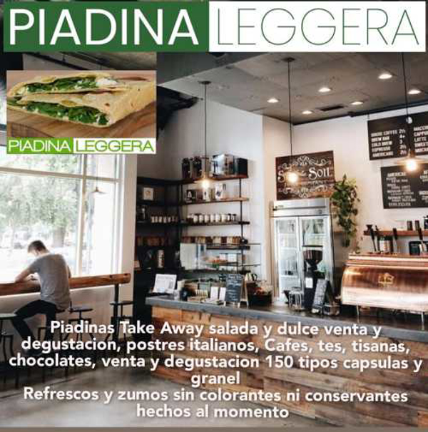 Bar, cafeteria, restaurante, lo adaptamos a Piadina Leggera facilmente