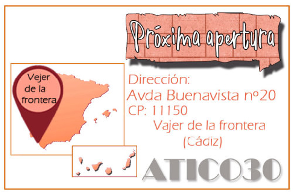 OTRO EMPRENDENDOR MÁS QUE APUESTA POR ATICO30 ¡NUEVA TIENDA EN VEJER DE LA FRONTERA!