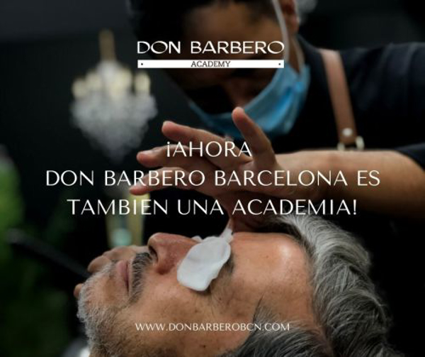 ¡Don Barbero Barcelona, es también una academia de barbería! MEGA OPORTUNIDAD DE NEGOCIO A UN PRECIO SÚPER ASEQUIBLE!