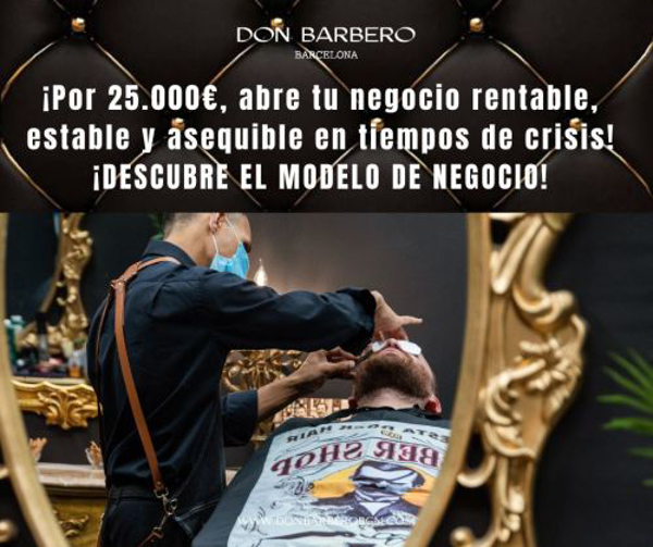 ¿Sabes por que el sector de las barberías es uno de los negocios mas rentables en tiempos de crisis?