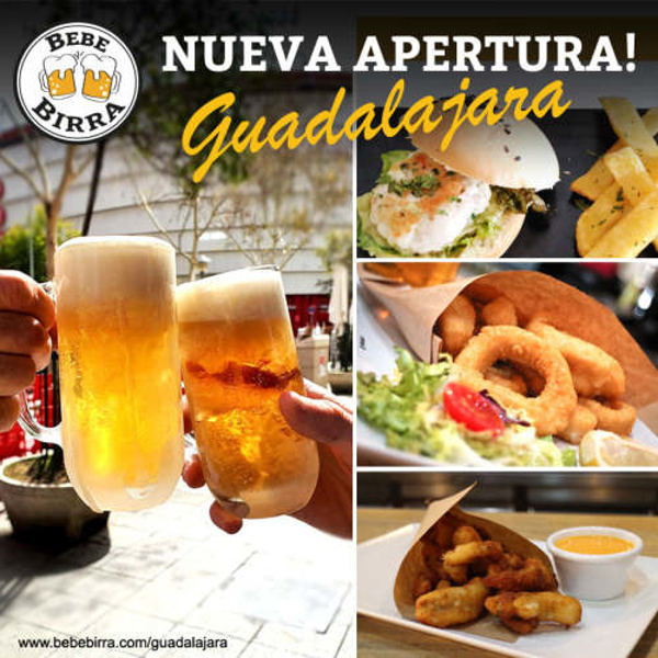 Bebebirra continúa su plan de expansión previsto, abriendo un nuevo restaurante en Guadalajara