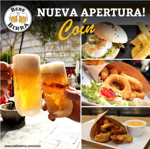 Bebebirra inaugura un nuevo local en Coín, Málaga. Con esta apertura suma 7 desde el mes de agosto.